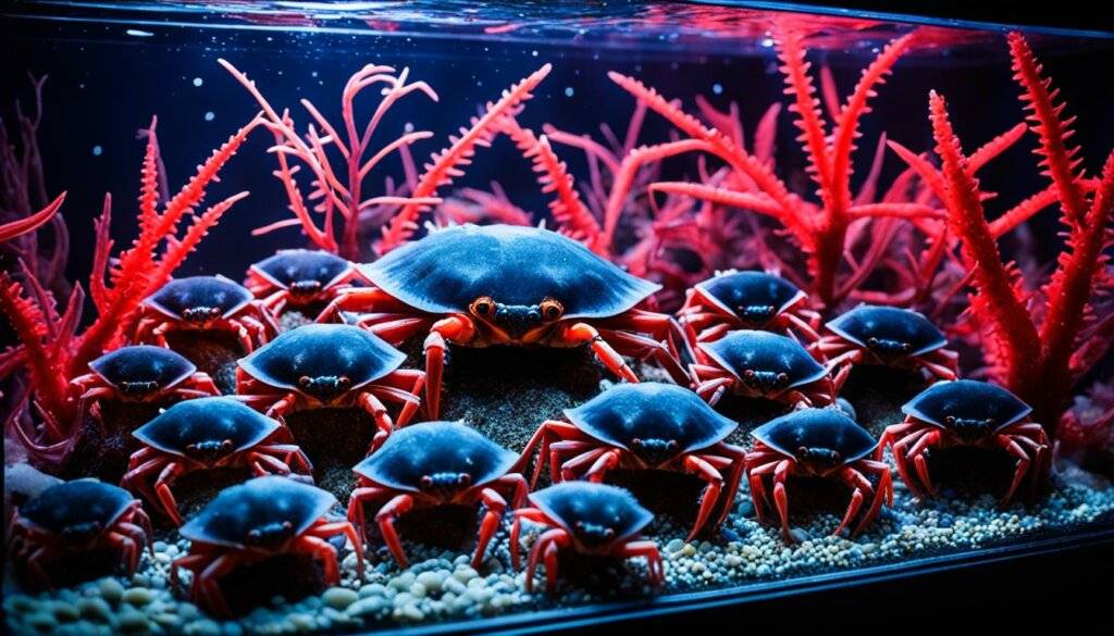 Vampire Crab Breeding Practices