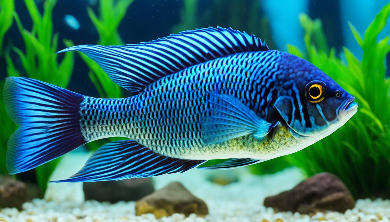 blue acara