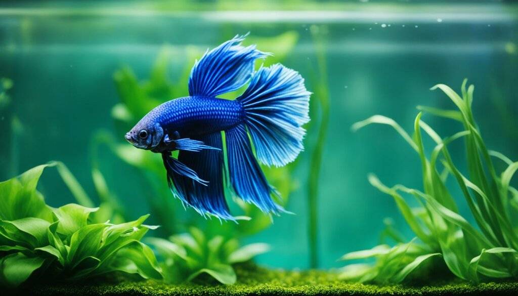 blue betta fish