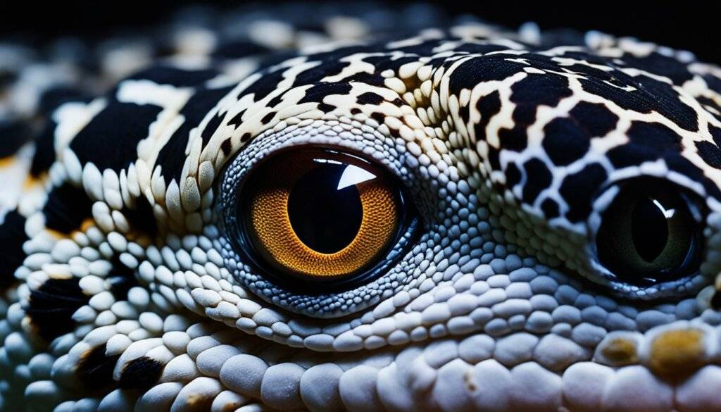 leopard gecko observing behavior